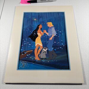 New Disney Pocahontas lithograph 1995